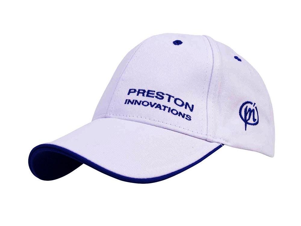 Preston Innovations Czapka z daszkiem biała
