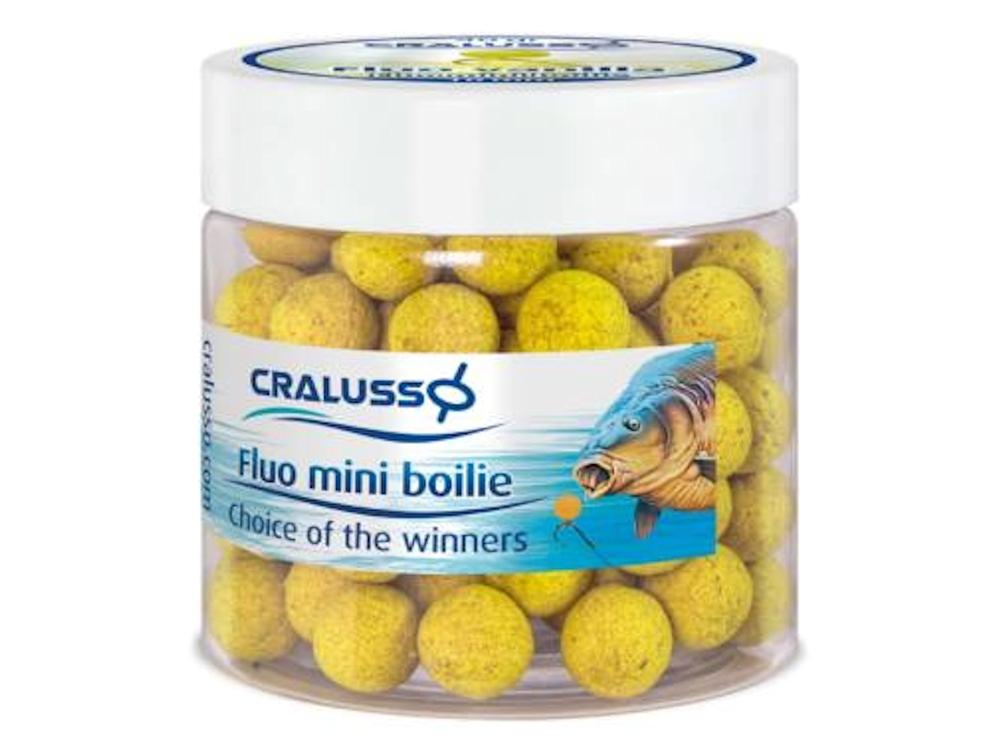 Cralusso Fluo mini boilies 10mm 40g Ananas
