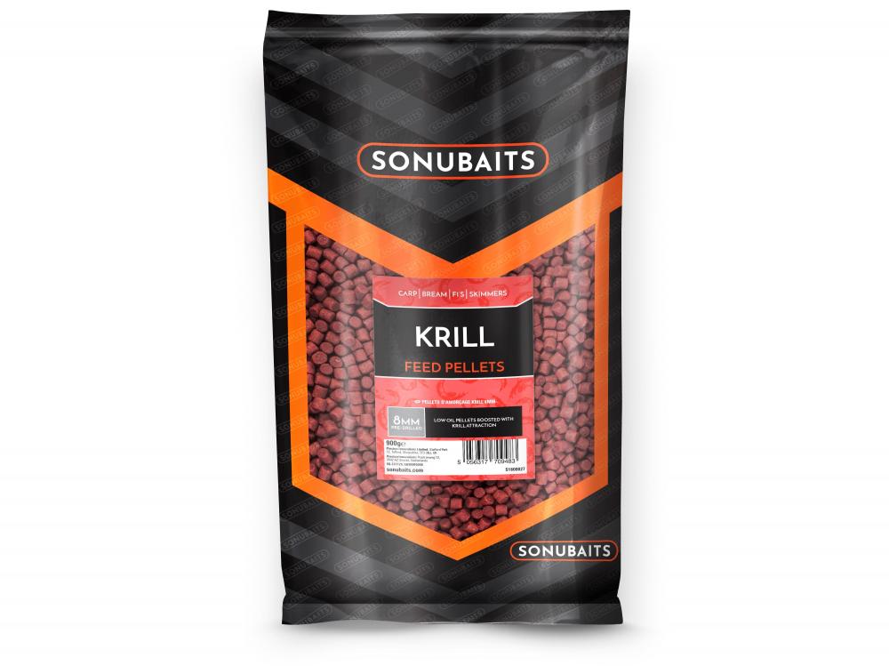 SonuBaits Sonubaits KRILL FEED (DRILLED) 8MM