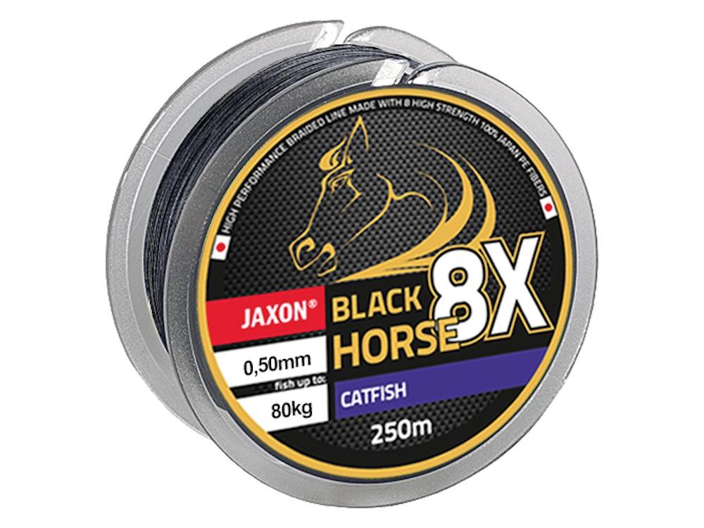 JAXON PLECIONKA BLACK HORSE 8X CATFISH 250M