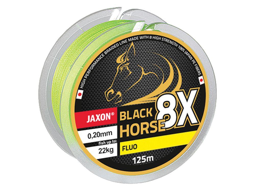 JAXON PLECIONKA BLACK HORSE 8X FLUO 200M