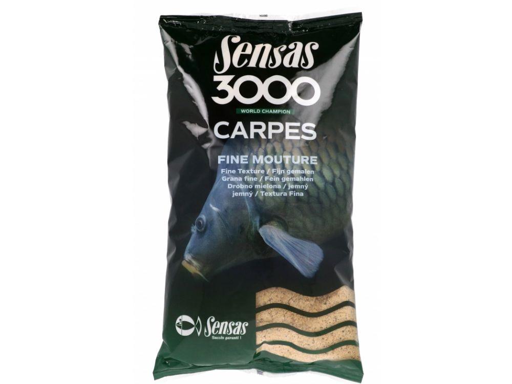 Sensas SENSAS 3000 ZANĘTA CARPES FINE MOUTURE 1KG