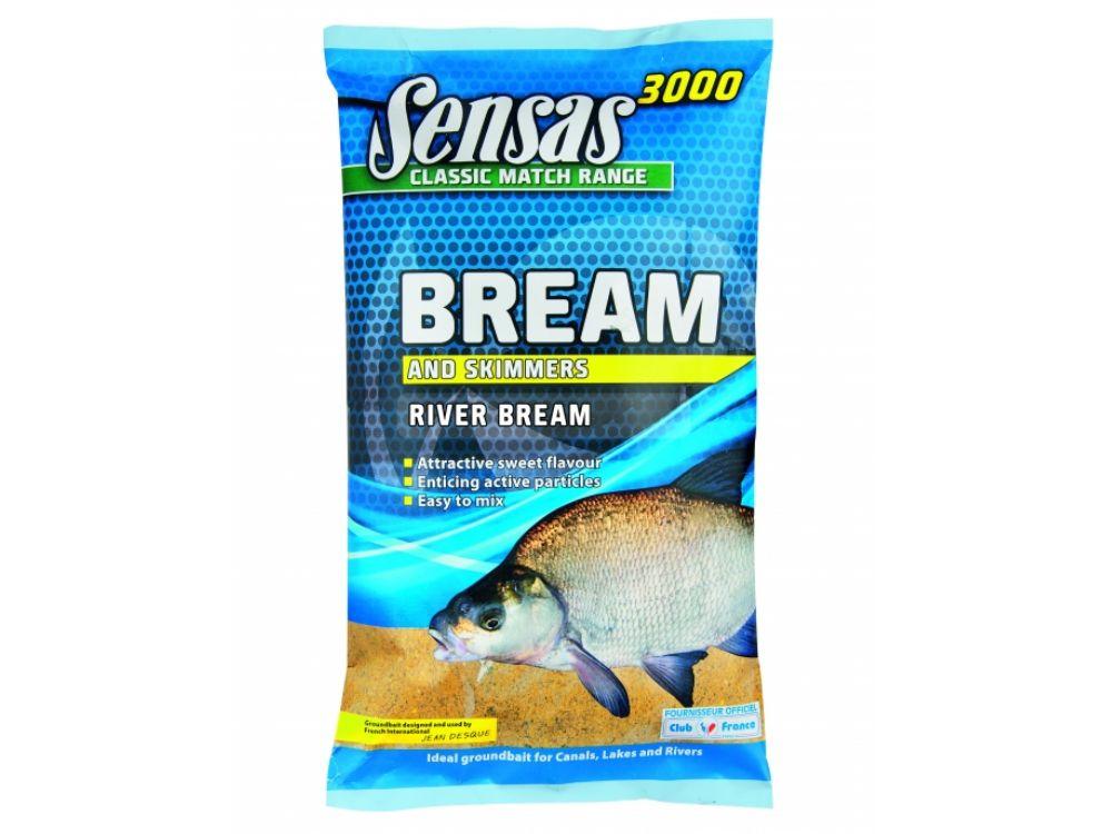 Sensas SENSAS 3000 ZANĘTA RIVER BREAM 1KG