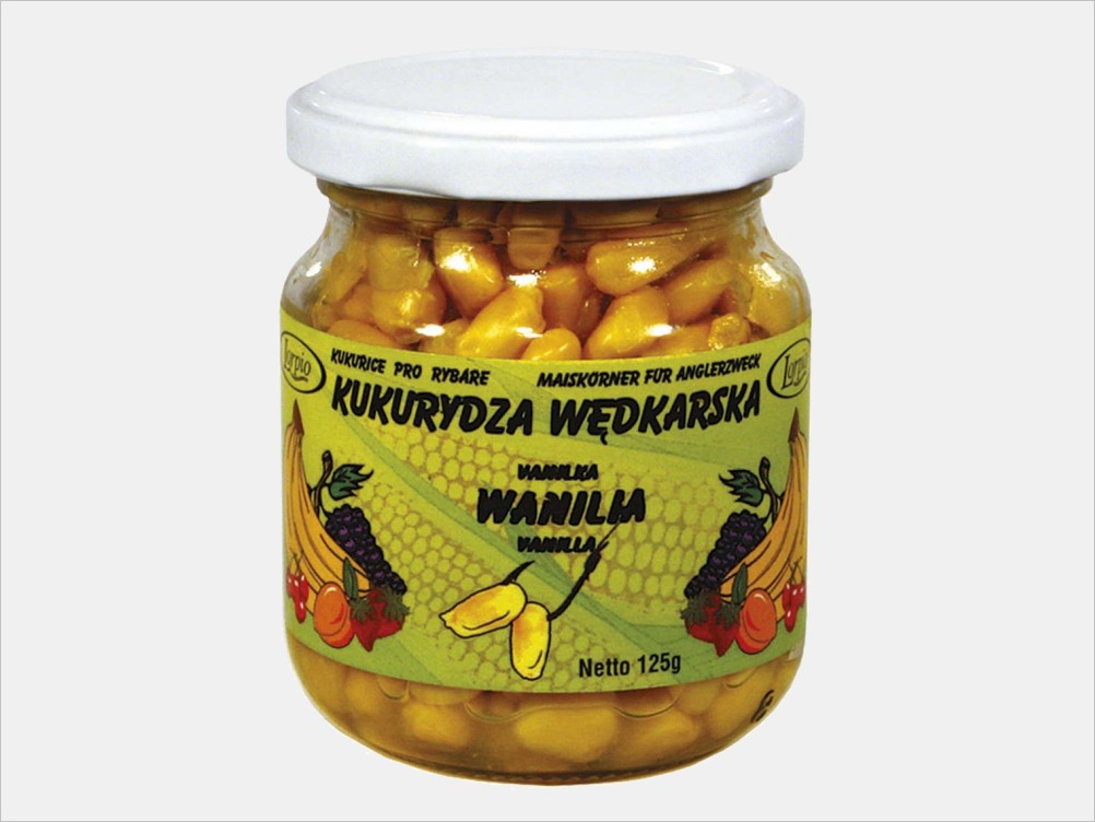 Lorpio Kukurydza aromatyzowana barwiona wanilia - żółta